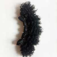 Wholesale Jerry curly Brazilian virgin Hair weaves g Short Afro Hair Style inch Kinky curly Indian remy Hair extensions g pc