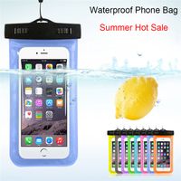 Wholesale Camouflage Waterproof Case Universal Water Proof Bag Armband Pouch Cover For All iPhone XR XS X S Plus Samsung S9 S8 Cell Phone Bag