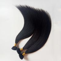 Wholesale European human Hair Weft Straight natural color fictile Stylish sexy lady hair extensions inch gNo fiber no synthetic best quality