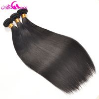 Wholesale Ali Coco Brazilian Straight Hair Bundles Piece Human Hair Weave Bundles inch Natural Color Non Remy Can Be Dyed