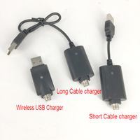 Wholesale Male thread USB wireless cable cord charger for ecig battery bud touch vape pen battery o pen CE3 G2 atomizer