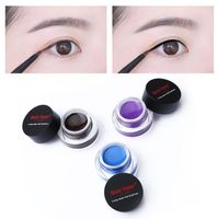 Wholesale Music Flower Brand Colors Black Eyeliner Gel Wateproof Eyes Makeup Matte Eye Liner Cream Long Lasting Eyeliner Gel Cosmetics