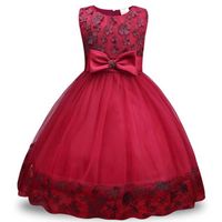 Wholesale 3 T Flower Girls Dresses for Weddings And Party Little Princess Kids Clothes Children s Communion Costume For Girl Vestidos