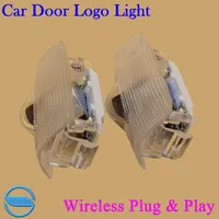 Wholesale Car door lights logo projector welcome led lamp ghost shadow lights For Audi A3 A4 Q5 Q7 TT A5 A8 A1 A8L A6L Q3 R8