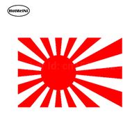 20pcs Lot En Gros Autocollants De Voiture Au Japon Soleil Levant Drapeau De Wakaba De Bande Dessinée Drapeau De La Fenêtre De Voiture De Voiture