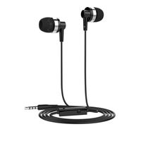 Wholesale Langsdom JD89 JD88 Headphone flat Round Line MM Wired Earphones Stereo HIFI In ear Earbuds For Iphone Samsung iPhone Xiaomi with retail