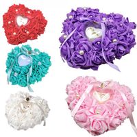 Shop White Wedding Ring Bearer Pillow Uk White Wedding Ring