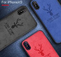 Wholesale Cloth Deer Original Phone Case For iPhone XS MAX XR X Plus Cover for iphone s Plus Back Shockproof Soft Cases New hot sell Cover