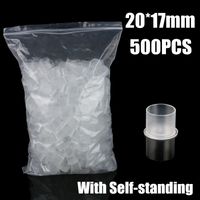 Wholesale white mm TATTOO INK CUPS Caps Pigment Supplies Plastic Self standing Ink Cups