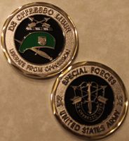 Wholesale Army Ranger Green Beret SFG Special Forces Grp De Oppresso Liber Challenge Coin
