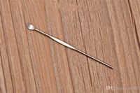 Wholesale Stainless Steel Small Earpick Spoon Cleaning Practical Ear Pick Beauty And Makeup Tools Health Care Convenient Earwax am cc