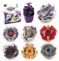 Wholesale 8 Stlyes New Spinning Top Beyblade BURST B With Launcher And Original Box Metal Plastic Fusion D Gift Toys For Children