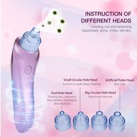 Wholesale Vacuum Pore Cleaner Face Cleaning Blackhead Removal Suction Black Spot Cleaner Facial Cleansing Cosmetology Face Machine