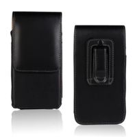 Wholesale Universal Belt Clip PU Leather Waist Holder Flip Pouch Case for Vivo Y53 Y51e V3