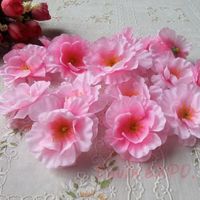 Wholesale NEW Colors Artificial Silk Plum Flower Heads for Wedding Party Banquet Decorative Flowers Factory price expert design Quality Latest Style