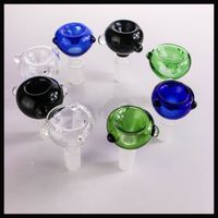 Wholesale 18mm Factory new design colorful mm bowl for glass water pipe use oil rig