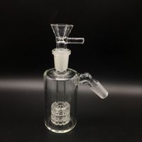 Wholesale Glass Ash Catchers mm mm Degrees With mm Glass Bowls mm Ashcatcher Tire Percolator For J Hook Adapters Oil Rigs Glass Bong