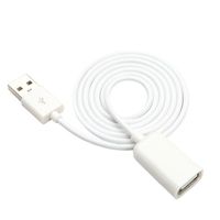 Wholesale New m m m USB Extension Cable Connector Adapter Male to Female Data Sync Cord Cable Cord Wire For PC Laptop Computer