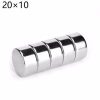 Wholesale 5pcs mm x mm Super Strong Round Powerful Rare Earth Neodymium Magnets x10 Magnet N35 mm mm