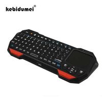 Wholesale kebidumei Portable Lightweight Rechargeable Mini Wireless Bluetooth Touchpad Keyboard For iOS Windows Android Device