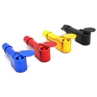 Wholesale New Design Proto Smoking Pipe With Herb Bowl Sliding Cap Many Colored Portable Tobacco Mini Pipe Aluminum Metal Dab Oil Rig