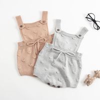 Wholesale Hot Sale Autumn and Winter Baby Girls Clothing Toddler Knitted One piece Jumpsuit Fashion Newborn Girls Clothes