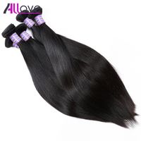 Wholesale Cheap A Brazilian Hair Bundles Peruvian Hair Indian Silky Straight Virgin Hair Bundles For Black Women