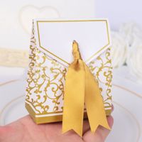 Wholesale Gift Wrap Wedding Favour Favor Bag Sweet Cake Gift Candy Wrap Paper Boxes Bags Anniversary Party Birthday Baby Box Free DHL WX9
