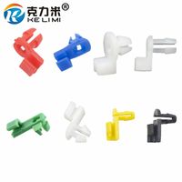 Clip di modanatura per carrozzeria auto universale Chiusura a pressione in plastica per rivetti Pinze di fissaggio per pannelli Clip di fissaggio per pannello Kit di assortimento colore mix