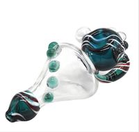 Wholesale Glass pipe unique appearance anti skid pipe easy to clean stained glass pipe
