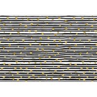 Wholesale Black and White Striped Background for Photo Studio Printed Gold Love Hearts Valentines Day Kids Children Photography Backdrops