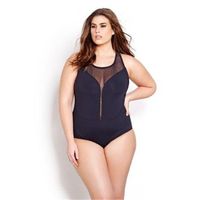 black mesh swimsuit uk