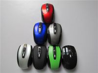 Wholesale 6 Key Gaming Mouse GHz DPI Mice Optical Wireless Mouse USB Receiver PC Computer Wireless for Laptop
