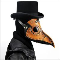 Wholesale Unisex Steam punk Plague Bird Doctor Nose Cosplay Fancy Gothic Medieval Steampunk Retro Rock Mask for Masquerade Party Halloween Costume