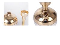 Wholesale Spherical copper fine classical pipe smoking direct environmental magnetic filtration hookah pipe hot