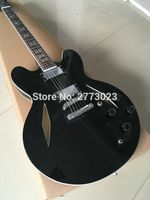 Wholesale Top Quality Jazz Electric Guitar Dave Grohl signature Metalic bk Hollow Body Retail