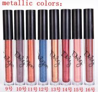 Wholesale 2018 Batom Nude Lipstick Tint for Lips Cosmetics Longwear Not Fade Magic Lip Gloss Matte Metallic Liquid Lipstick Tinte Labbra