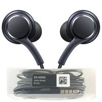 Wholesale In Ear Headset for Samsung S8 Stereo Earphone Bass Earbuds Headphone for Galaxy S8 Plus with Mic Volume Remote Control