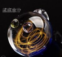 Wholesale Star Glass Ball Cosmic Glass Pendants Japan Dream Creative Necklace Birthday Gifts