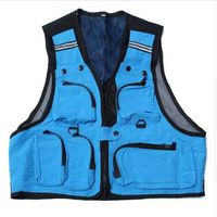 Wholesale Lightweight Comfortable Multi Pocket Fishing Net Vest Hunting vest Outdoor vest