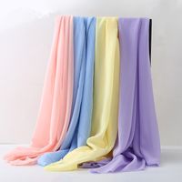 Wholesale 150cm cm Chiffon Fabric Sheer Bridal Wedding Dress Lining Fabric Skirt Party Decorator Georgette tulle dress material
