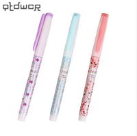 Wholesale 3PCS Financial Tip mm Extremely Fine Fountain Pens Cute Small Fresh Plastic Writing Pen School Stationery