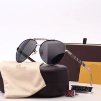 Wholesale High quality imported materials HD polarized European sunglasses fashion designer glasses outdoor travel eyeglasses Original box