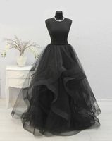 Wholesale 2019 New Arrival Vintage Tulle Tiered Sexy Wedding Dresses Petticoats Luxury Prom Dresses Underskirt Long Crinoline TuTu Ball Dancing