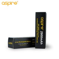 Wholesale 100 Original Aspire mAh Battery A INR V Li ion Rechargeable Battery for Vaping ecigs box mods