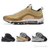 Rabatt Sportschuhe Schwarze Farbe | 2018 Sportschuhe Großhandel Nike Air Max 97 Airmax 97 OG X Undftd Schwarz Speed Rot DS Herren Laufschuhe Für Frauen Turnschuhe Trainer Herren Sport Schuh Eur 46 US