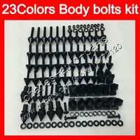 Wholesale Fairing bolts full screw kit For HONDA CBR400RR NC23 CBR400 RR CBR RR Body Nuts screws nut bolt kit Colors