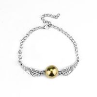 Harry Potter Golden Snitch ali chiave lega portachiavi dei Regali Harry Potter Golden Snitch ali chiave lega portachiavi dei Regali