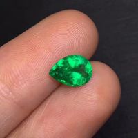 Hermoso 2mm Natural Facetado Verde Esmeralda Piedras Preciosas redonda suelta granos 15.5/"