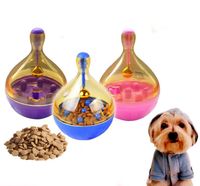 Wholesale Dog Cat Food Dispensing Ball Toy Interactive Pet Dogs Food Balls Treat Dispenser For Dogs Cats Playing Training Feeder
